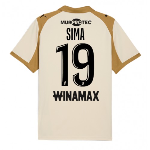 Dres RC Lens Abdallah Sima #19 Tretina 2025-26 Krátky Rukáv